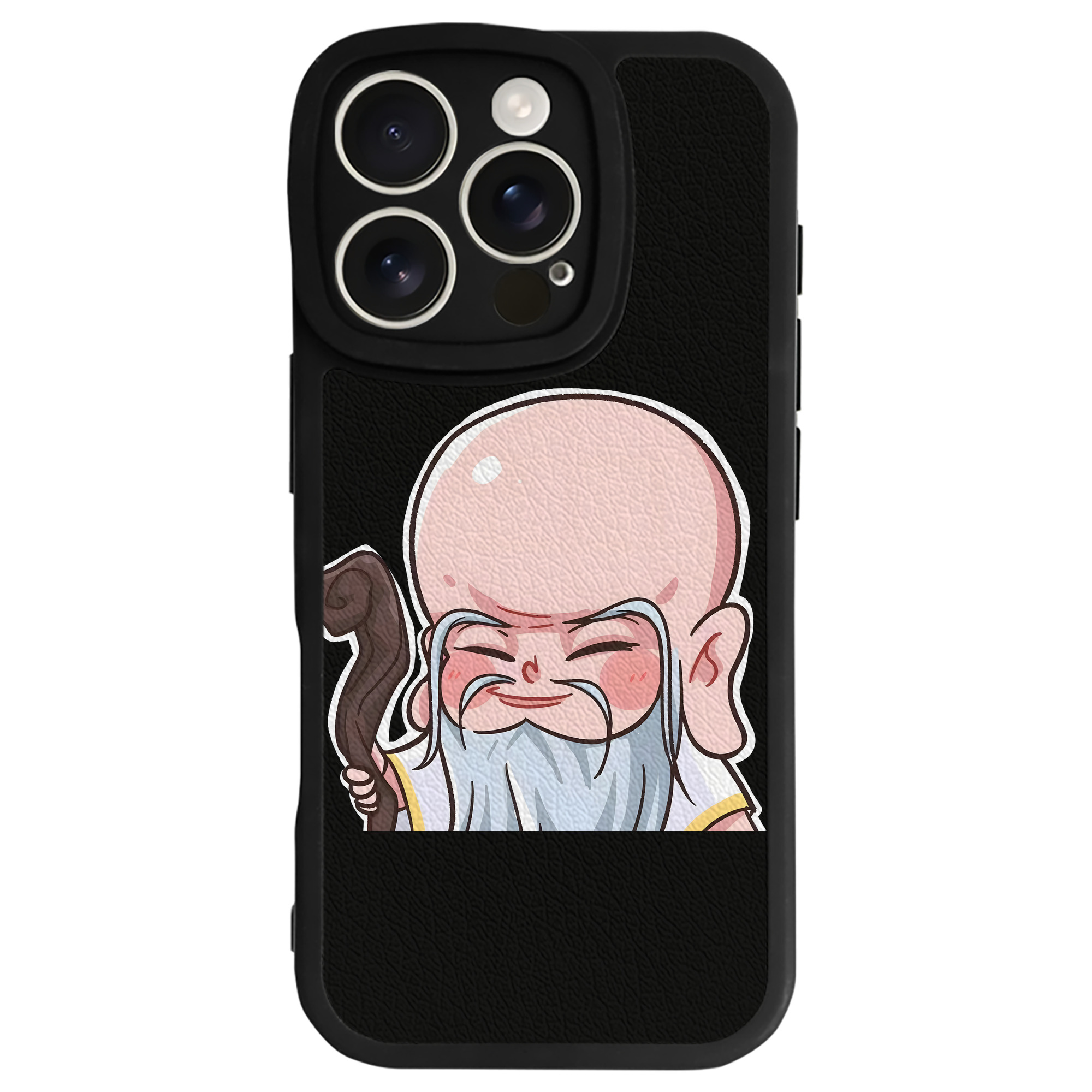 （画像用） Ne Zha 2 ナタ 魔童の大暴れ 【iPhone 16シリーズ対応】シリコンスマホケース（レザー調） 材質：シリコン